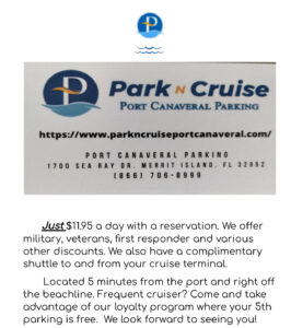 Parking at Port Canaveral 
